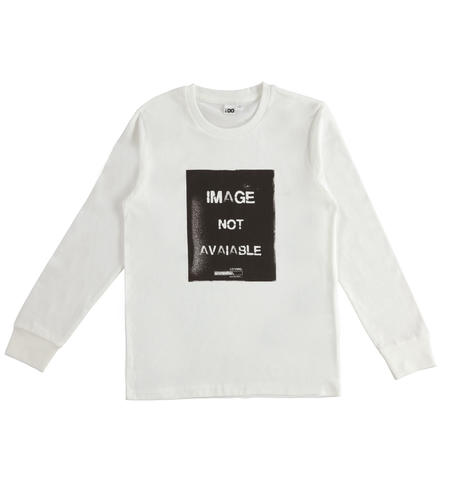 Boy¿s t-shirt with print  from 8 to 16 years by iDO PANNA-0112