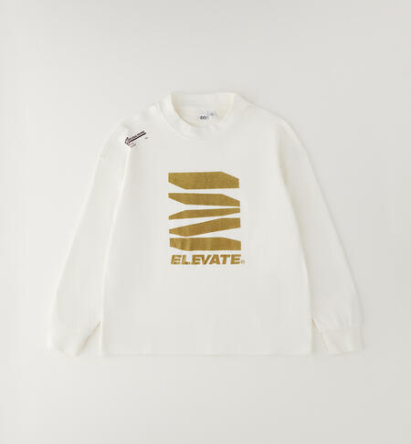 iDO 100% cotton boy's sweater CREAM