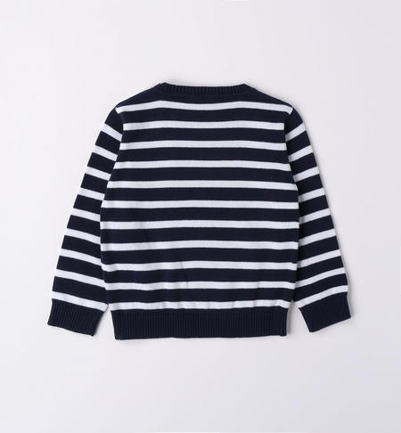 iDO striped jumper for boys from 9 months to 8 years NAVY-3854