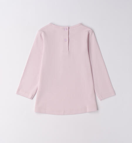 Maglietta 100% cotone bambina LT.ROSE-2716