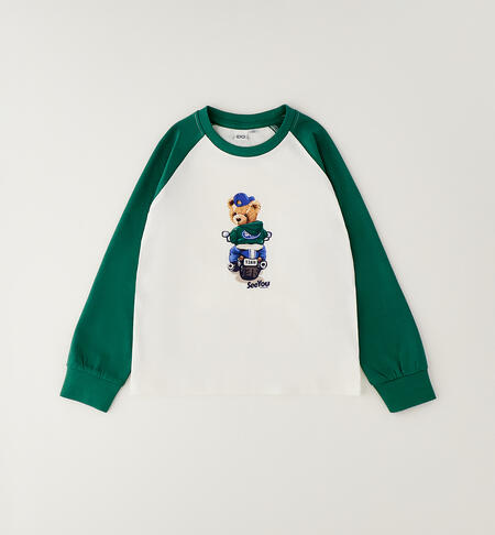100% cotton children's T-shirt CREAM