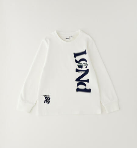 100% cotton children's T-shirt CREAM
