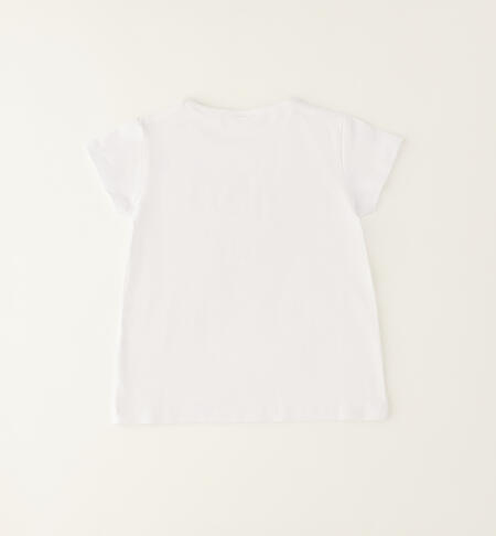Maglietta bambina iDO BIANCO-0113