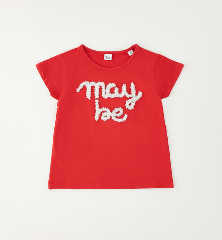 Maglietta bambina iDO ROSSO-2256