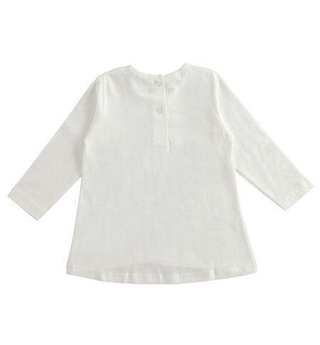 Cotton t-shirt for girls from 9 months to 8 years iDO PANNA-0112