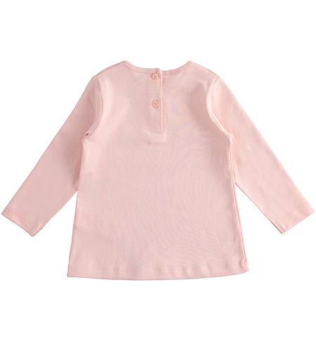 Girl¿s long sleeved T-shirt from 12 months to 8 years iDO ROSA-2513