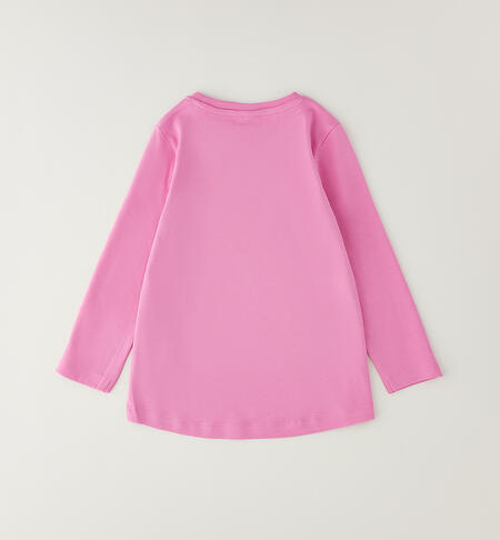 Maglietta bambina manica lunga ROSA-2415