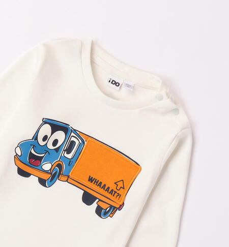 iDO lorry T-shirt for boys from 9 months to 8 years PANNA-0112