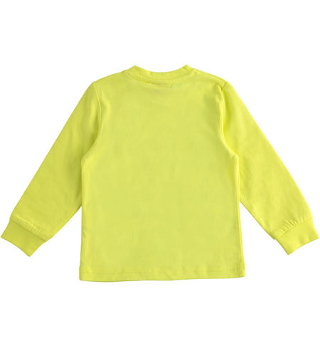 Maglietta bambino capsule Emoji da 9 mesi a 8 anni iDO GREEN ACID-5262