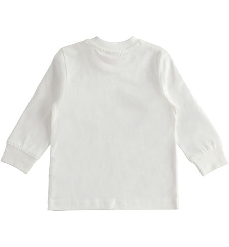 Maglietta bambino capsule Emoji da 9 mesi a 8 anni iDO PANNA-0112