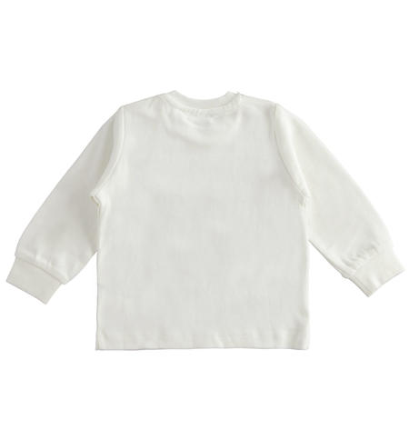 Maglietta bambino girocollo - da 9 mesi a 8 anni iDO PANNA-0112