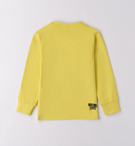 Maglietta bambino girocollo GIALLO-1432