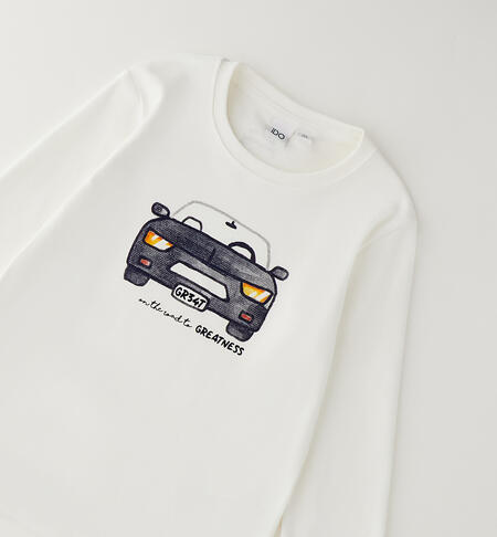 Maglietta bambino iDO PANNA-0112