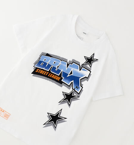 Maglietta bambino in cotone BIANCO-0113