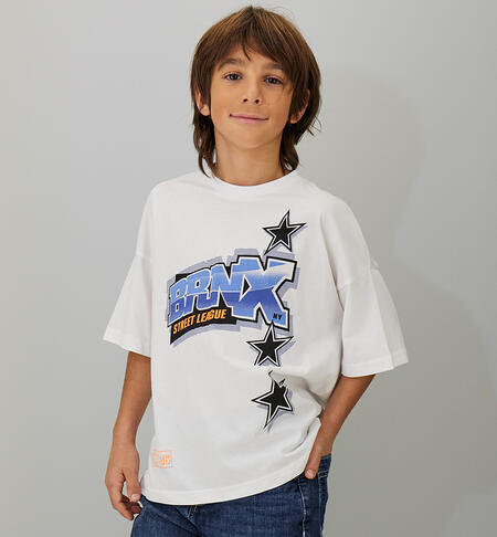 Children's cotton T-shirt WHITE