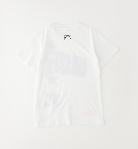 Maglietta bambino in cotone BIANCO-0113