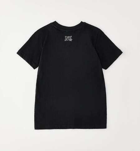 Maglietta bambino in cotone NERO-0658