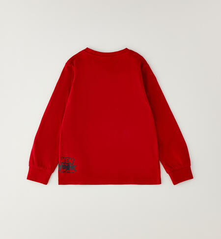 Maglietta bambino in cotone ROSSO-2253
