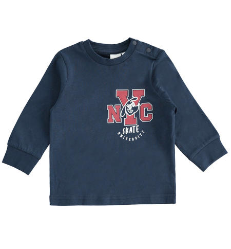 Maglietta bambino NYC - da 9 mesi a 8 anni iDO NAVY-3885