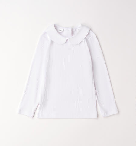 White girls' T-shirt WHITE