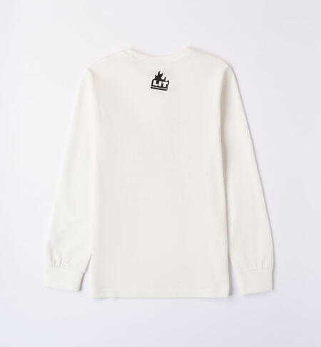 iDO white T-shirt for boys from 8 to 16 years PANNA-0112