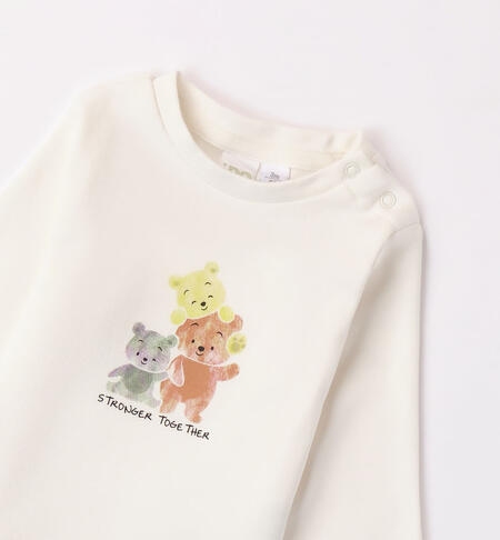 iDO teddy bear T-shirt for boys from 1 to 24 months PANNA-0112