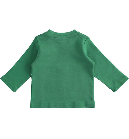 Cotton baby boy t-shirt from 1 to 24 months iDO VERDE-4734