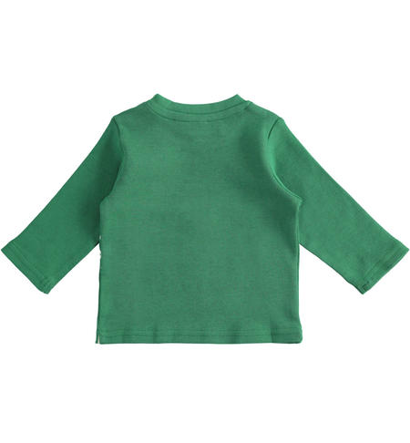 Maglietta bimbo in cotone - da 1 a 24 mesi iDO VERDE-4734