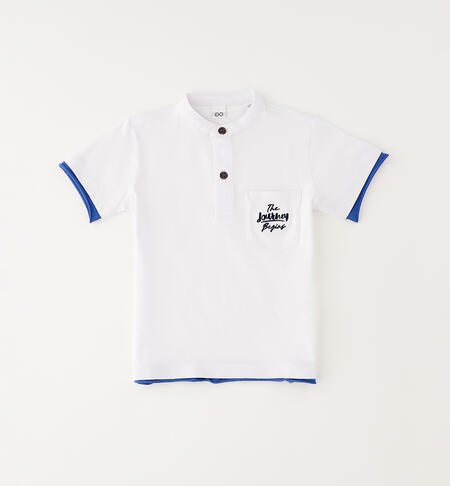 Maglietta coreana bambino BIANCO