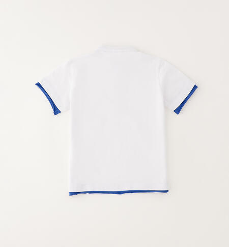 Maglietta coreana bambino BIANCO-0113