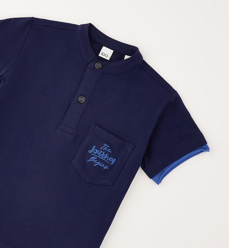 Maglietta coreana bambino NAVY-3854