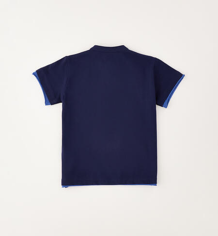 Maglietta coreana bambino NAVY-3854