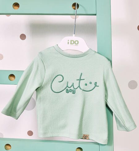 Baby cotton T-shirt VERDE -4835