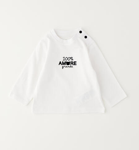 iDO newborn T-shirt WHITE