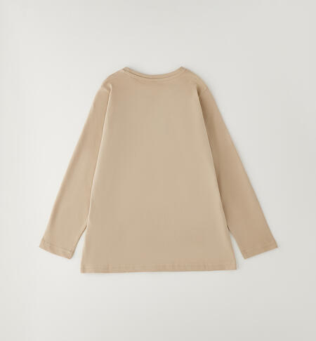 Maglietta da ragazza iDO BEIGE-0941