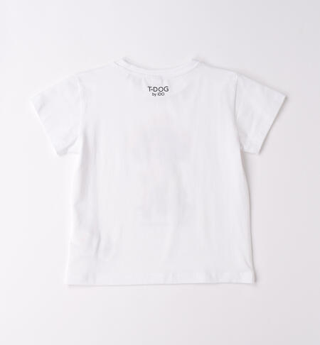 Maglietta da ragazza iDO BIANCO-0113