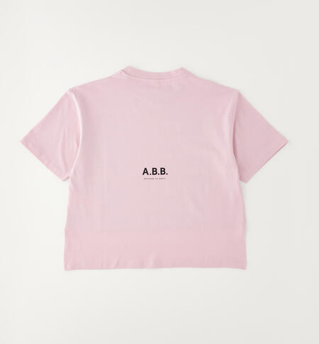 Girls' T-shirt MAUVE-2783