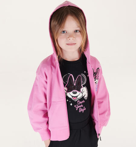 iDO Disney Minnie T-shirt for girls from 3 to 8 years NERO-0658