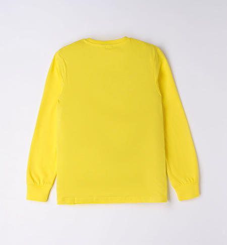 iDO yellow T-shirt for boys from 8 to 16 years GIALLO-1434