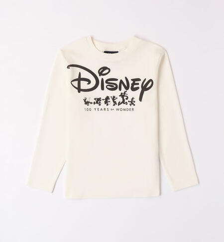 Maglietta girocollo Disney per bambino da 3 a 8 anni iDO MILK-0111