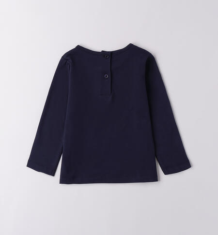 Maglietta iDO bambina NAVY-3854