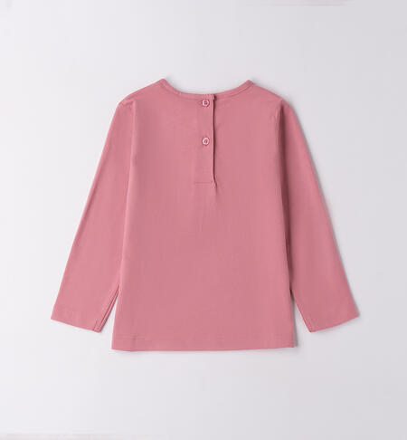Maglietta iDO bambina ROSA ANTICO-2748