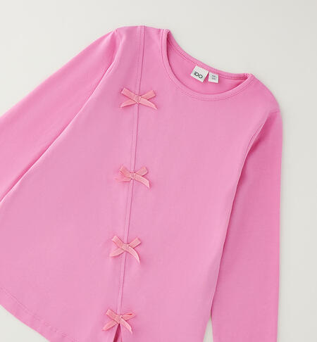 Maglietta iDO bambina ROSA-2415