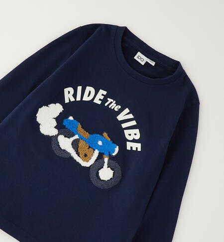 Maglietta iDO bambino NAVY-3885