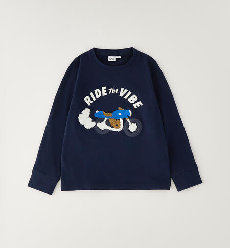 Maglietta iDO bambino NAVY-3885