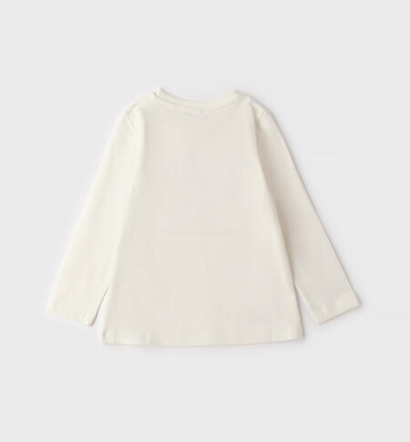 Maglietta iDO da bambina PANNA-0112