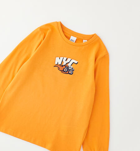 iDO T-shirt for children ORANGE-1841