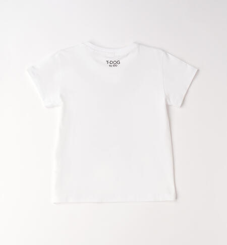 Maglietta iDO da ragazza BIANCO-0113