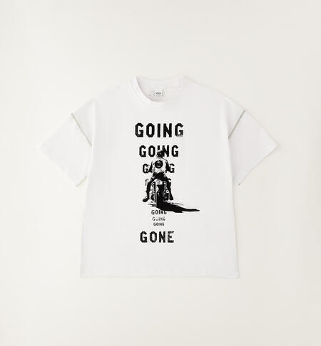 iDO T-shirt for boys WHITE