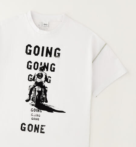 iDO T-shirt for boys BIANCO-0113